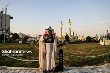 گزارش تصویری | مراسم تشییع پیکر مطهر شهید «مهدی ظریف»، مدافع امنیت در مشهد ۱