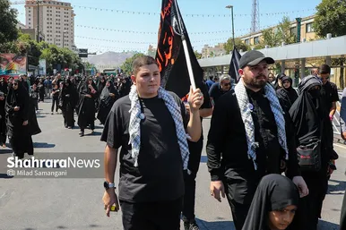عکس‌هایی از مراسم جاماندگان اربعین در مشهد (۴ شهریور ۱۴۰۳)