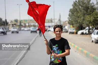 زائران پیاده امام رضا (ع)