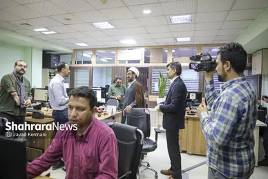 گزارش تصویری | بازدید حجت‌الاسلام اخلاقی‌ نماینده مردم مشهد در مجلس شورای اسلامی از موسسه فرهنگی شهرآرا