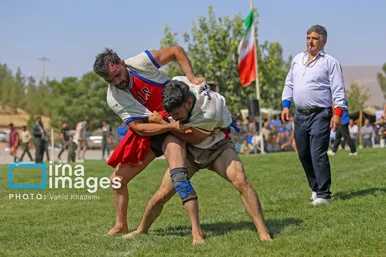 گزارش تصویری | مسابقات «کشتی با چوخه»