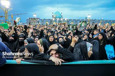 تصاویری از استقبال و تشییع پیکر رئیس جمهور رئیسی و شهدای خدمت در مشهد
