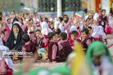گزارش تصویری | مراسم «فرشتگان مقاومت» یادبود شهدای مظلوم میناب در حرم مطهر امام رضا (ع)
