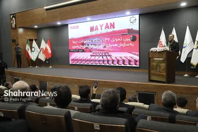 گزارش تصویری | آیین تحویل ۳۷ دستگاه ماشین‌آلات آتش‌نشانی و خدمات شهری به شهرداری‌های خراسان رضوی