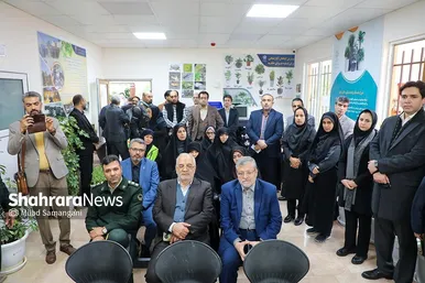 بهره برداری از مرکز مشاوره و امداد گل و گیاه در پارک نیلوفر آبی