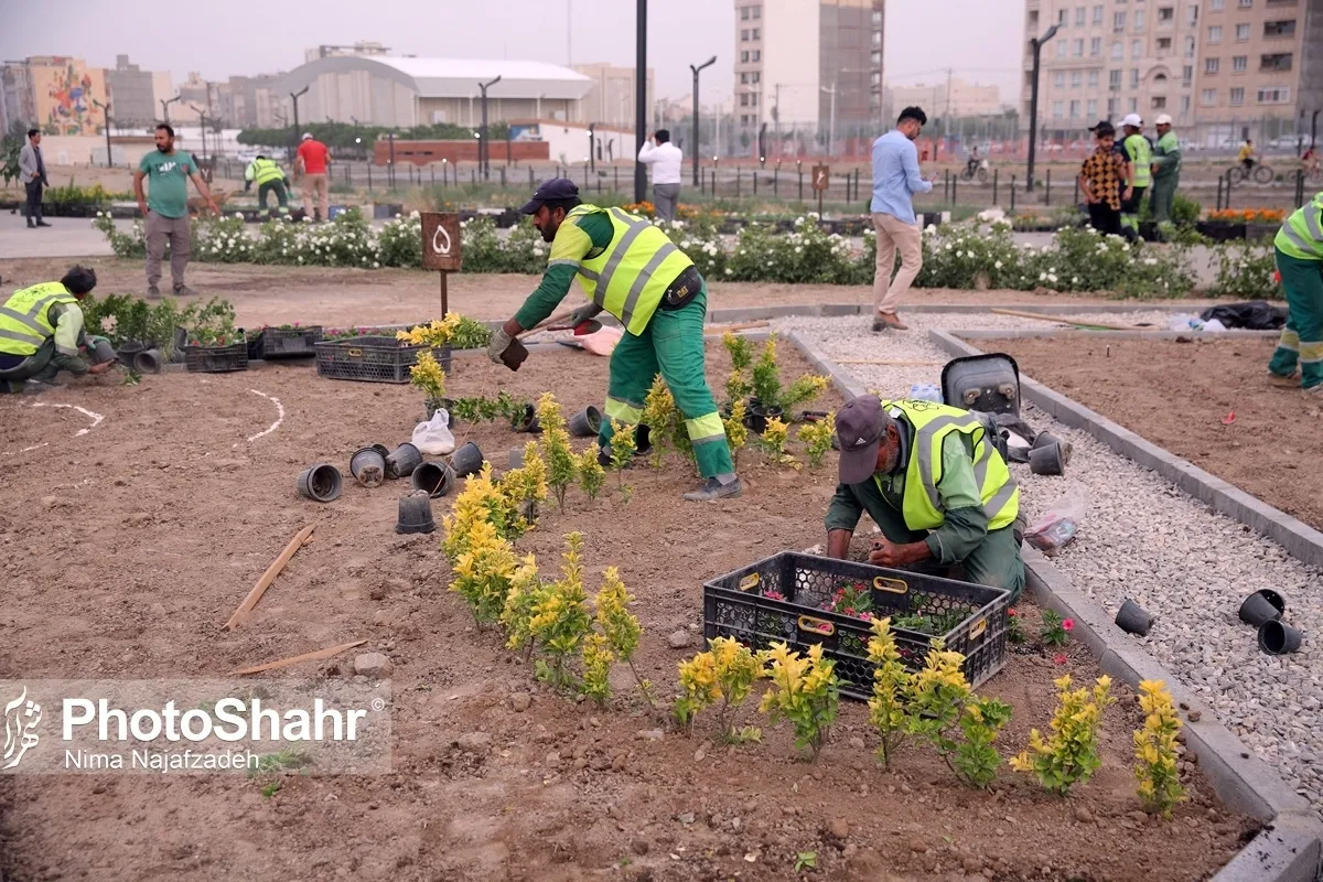 شهر مشهد به سرسبزی و طراوت در کشور معروف است