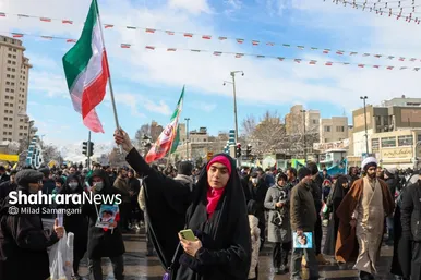 گزارش تصویری | راهپیمایی ۲۲ بهمن ۱۴۰۳ در مشهد