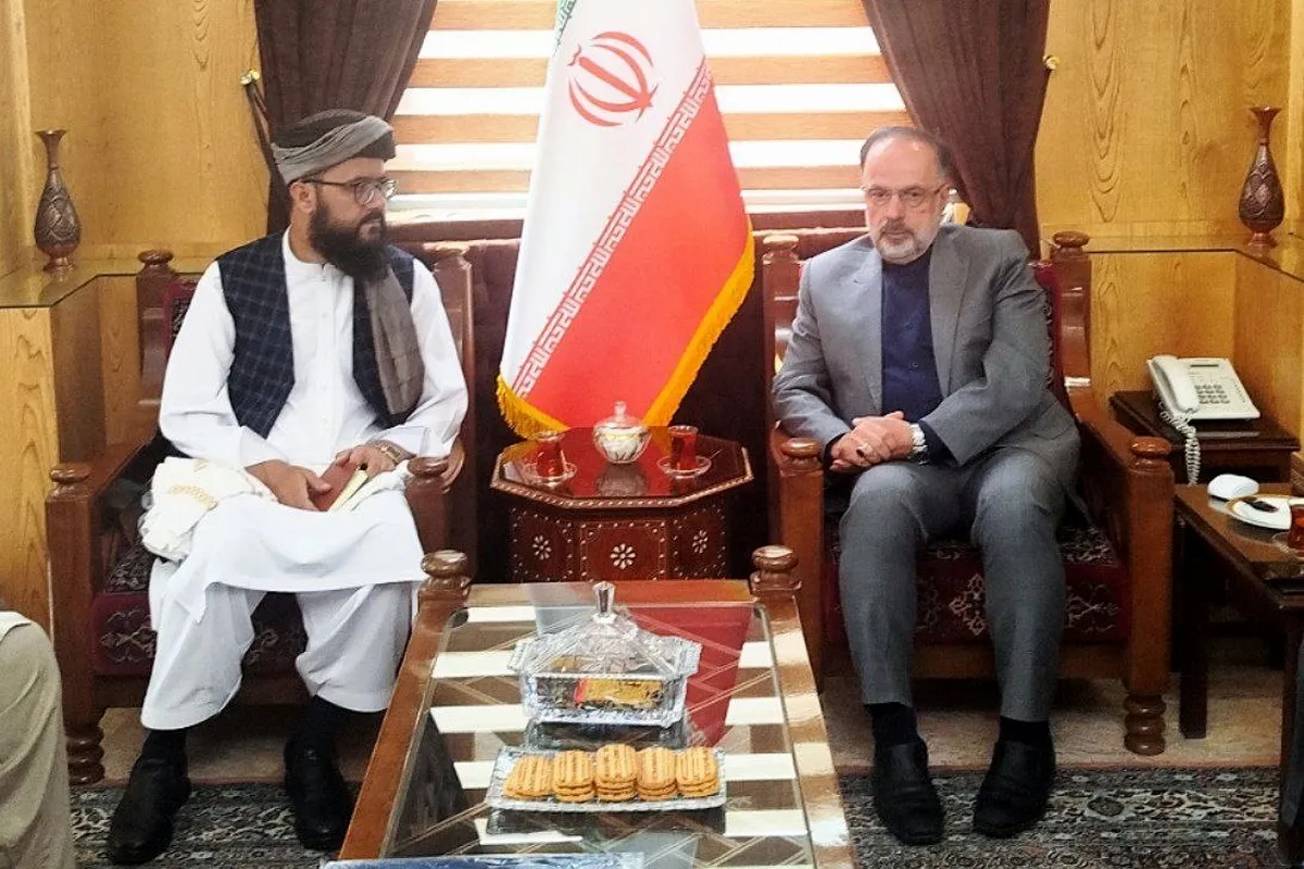 سرپرست جدید سرکنسولگری افغانستان در مشهد رسماً آغاز‌به‌کار کرد