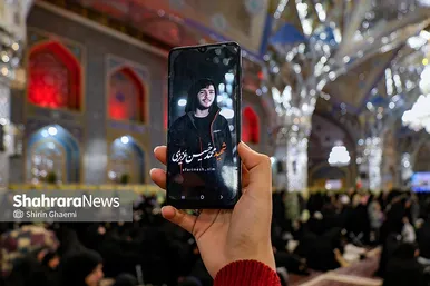 گزارش تصویری | مراسم چهلمین روز شهادت رهبر شهید انقلاب اسلامی در حرم مطهر رضوی