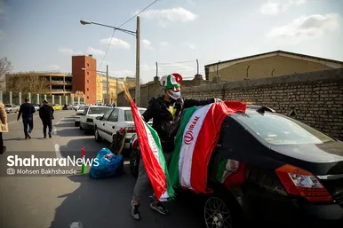 ورزشگاه امام رضا(ع)‌ قبل از شروع بازی فوتبال ایران و لبنان