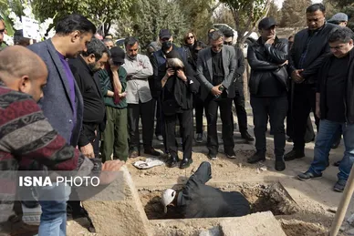 گزارش تصویری | مراسم تشییع پیکر «همایون ارشادی»