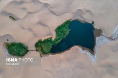 ایران زیباست | جاذبه‌ای غیر طبیعی در دل کویر