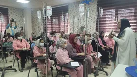 زنگ مهر در بیمارستان دکتر شیخ مشهد به صدا درآمد | جشن آغاز سال تحصیلی برای کودکان بستری