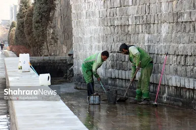 شستشوی معابر مشهد