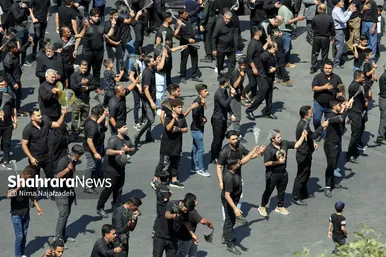 عزاداری روز تاسوعا در مشهد مقدس