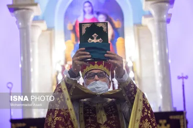 مراسم آغاز سال ۲۰۲۲ میلادی در تهران