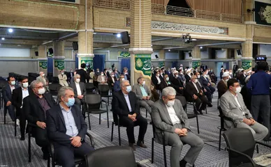 دیدار جمعی از مسئولان نظام و مهمانان شرکت کننده در کنفرانس وحدت اسلامی با رهبر معظم انقلاب