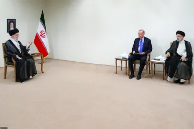 دیدار رئیس‌جمهوری ترکیه با رهبر معظم انقلاب