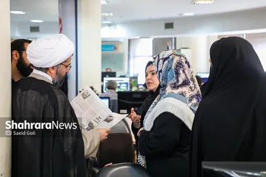 بازدید اعضای شورای اسلامی شهر مشهد از روزنامه شهرآرا