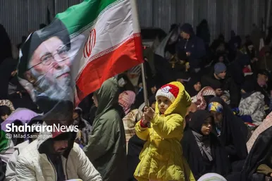 گزارش تصویری | مراسم احیای اولین شب قدر رمضان ۱۴۰۴ - چهارراه مخابرات مشهد