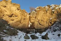 ویدئو| یخ زدن آبشار شرشر خلخال
