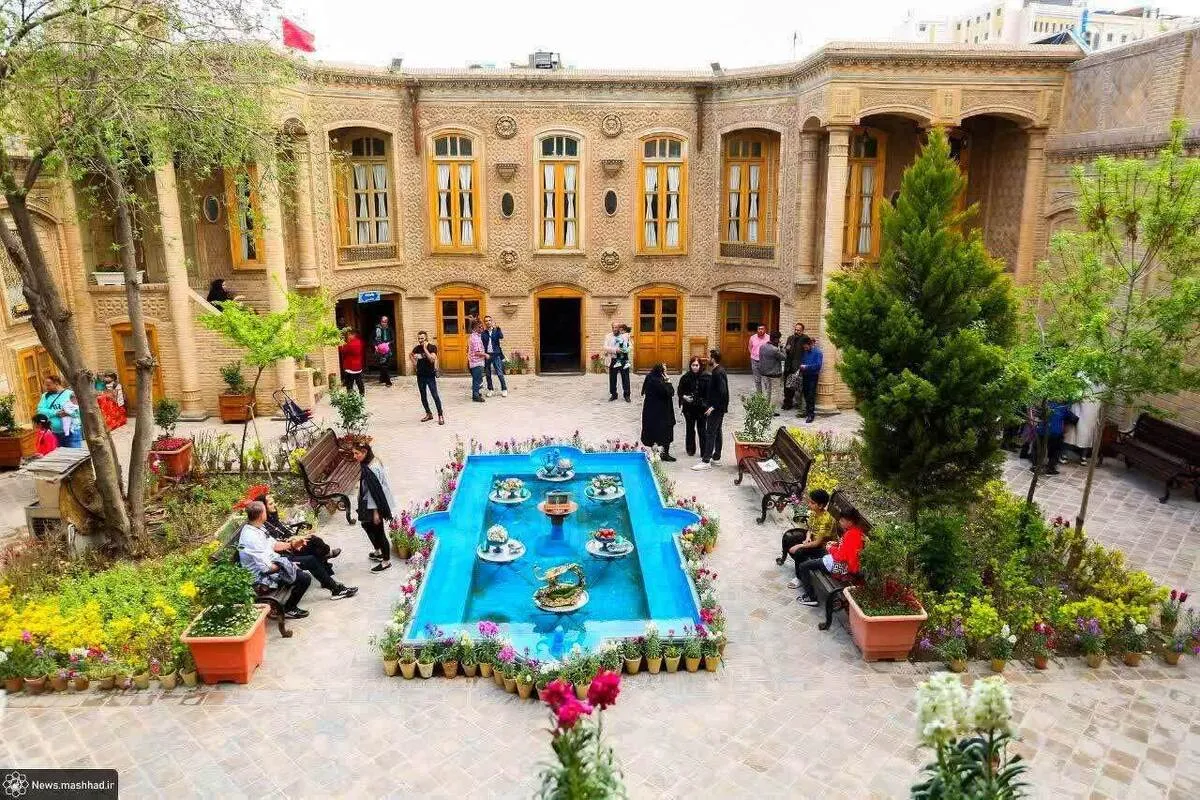 خانه تاریخی داروغه مشهد به استقبال بهار رفت