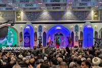 آیین افتتاحیه اجلاس بین‌المللی پیرغلامان حسینی در حرم امام‌رضا(ع) + فیلم