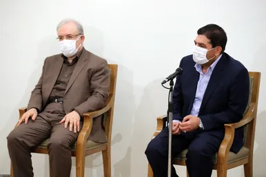 دریافت دُز اول واکسن ایرانی کرونا توسط رهبر انقلاب