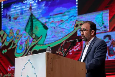  مراسم تجلیل از خادمین زائران پیاده هلال احمر