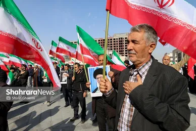گزارش تصویری | عزاداری شهادت رهبر معظم انقلاب اسلامی در میدان شهدا مشهد