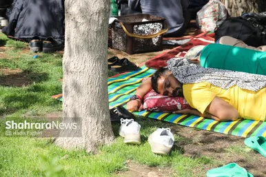گزارش تصویری | سیزده بدر در مشهد