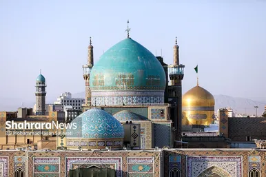 مراسم دعای عرفه در حرم مطهر رضوی