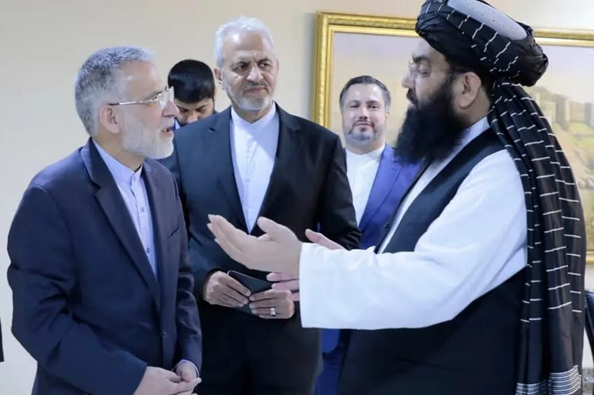 گفت‌وگوی بهرامی با مقام طالبان درباره مهاجران افغانستانی در ایران