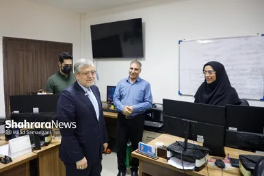 گزارش تصویری | بازدید محمدرضا قلندر شریف شهردار مشهد از موسسه فرهنگی شهرآرا