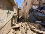 فیلم و تصویر از زلزله ۷ ریشتری مراکش (مغرب) در شمال غربی آفریقا