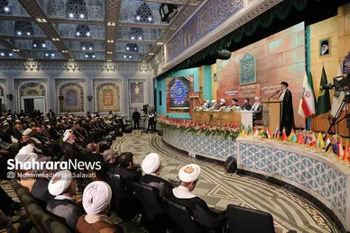 اختتامیه پنجمین کنگره بین‌المللی امام رضا (ع) با حضور رئیس جمهور (۲۵ اردیبهشت ۱۴۰۳)