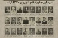 بازسازی چهره شهدای ارتش در شهریور ۱۳۲۰ با هوش مصنوعی + فیلم