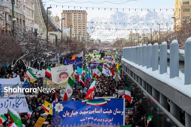 گزارش تصویری | راهپیمایی ۲۲ بهمن ۱۴۰۳ در مشهد