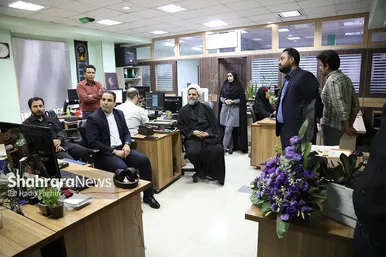 بازدید جمعی از مسئولین شهری و استانی مشهدمقدس از موسسه فرهنگی شهرآرا (۵) (۱۷ مرداد ۱۴۰۳)