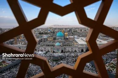 مراسم پر فیض دعای عرفه در حرم مطهر رضوی | یکشنبه ۲۷ خرداد