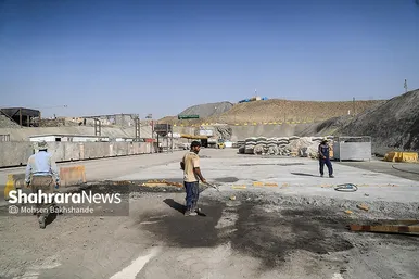 گزارش تصویری | بازدید اصحاب رسانه از طرح انتقال آب از رودخانه‌های مرزی ضلع شمالی هزار مسجد