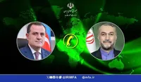 گفت‌وگوی تلفنی وزرای امور خارجه ایران و جمهوری آذربایجان