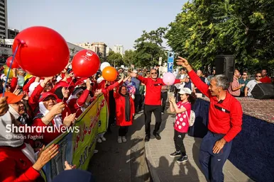 گزارش تصویری | همایش «صبح و نشاط» در بوستان کوهسنگی