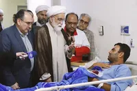 اعزام نماینده ویژه رهبر معظم انقلاب به هرمزگان برای دلجویی از مجروحین و حادثه‌دیدگان