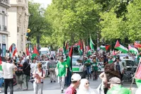 حامیان فلسطین در اروپا خواستار پایان نسل‌کشی در غزه شد
