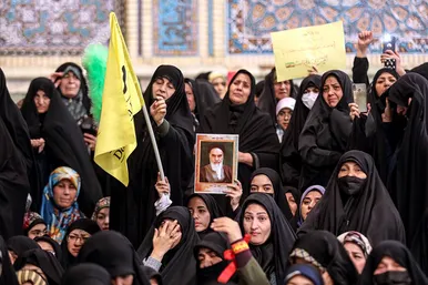تشییع با شکوه ۳ شهید مدافع امنیت در مشهد