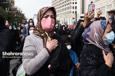 عزاداری روز شهادت امام رضا علیه اسلام در مشهد