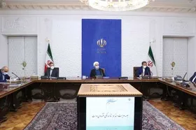 بررسی اقدامات انجام شده برای پشتیبانی از تولید و واردات واکسن کرونا در حضور روحانی&nbsp;