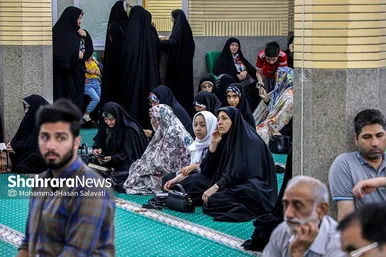 دیدار مردمی فرماندار و مدیران ۱۵ دستگاه اجرایی با اهالی منطقه ۹ مشهد