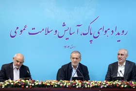 پزشکیان: کاهش آلودگی هوا با حمل&zwnj;ونقل عمومی پاک میسر خواهد شد